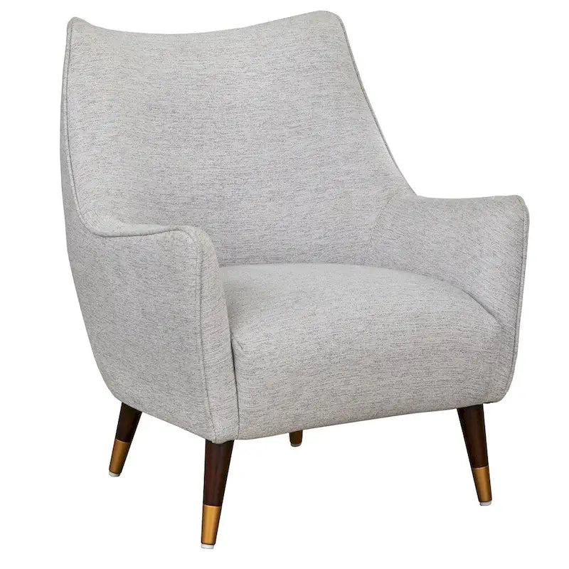 Chaise à dossier incurvé, chaise de salle à manger ergonomique à dossier enveloppant, siège confortable en mousse haute densité, assemblage facile, chaise moderne tendance pour table de salle à manger et entrée