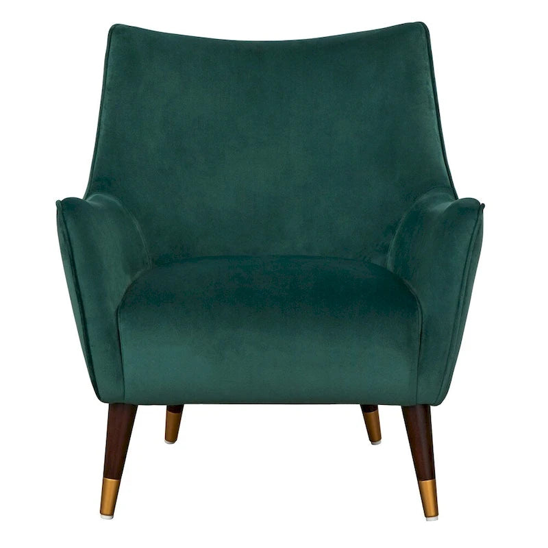 Chaise à dossier incurvé, chaise de salle à manger ergonomique à dossier enveloppant, siège confortable en mousse haute densité, assemblage facile, chaise moderne tendance pour table de salle à manger et entrée