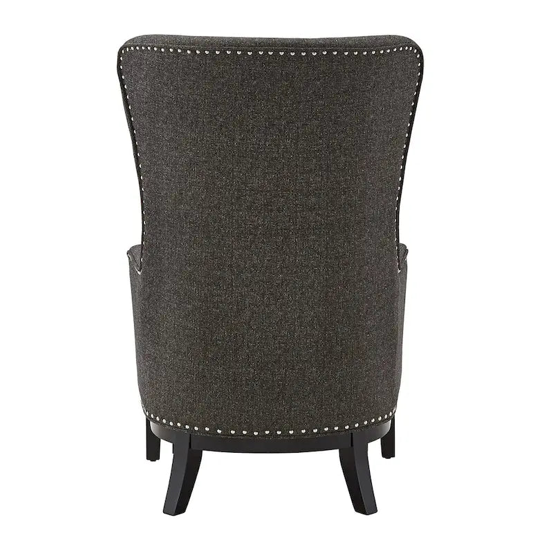 Fauteuil à dossier haut avec repose-pieds