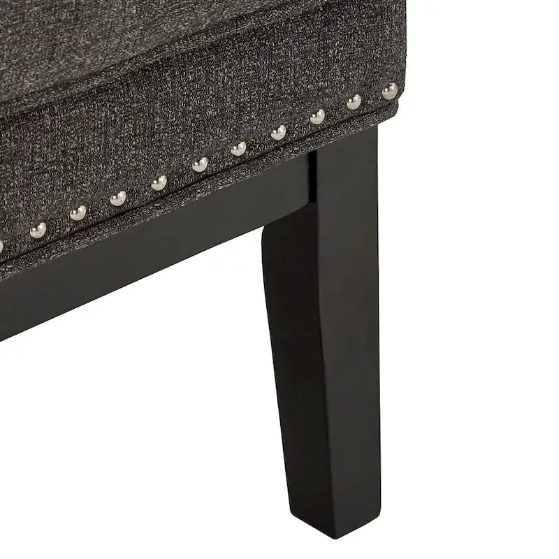 Fauteuil à dossier haut avec repose-pieds