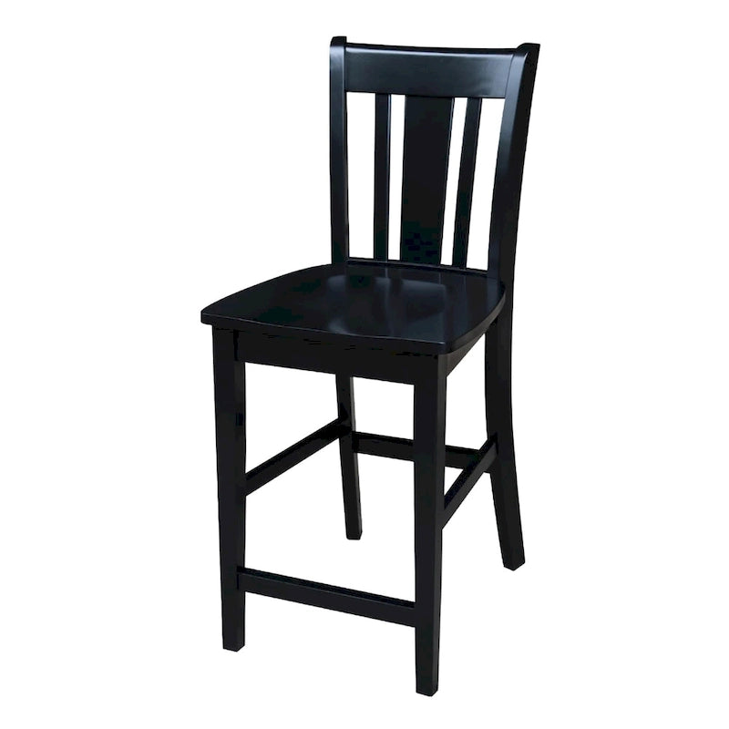 Tabouret de bar, tabouret de comptoir pivotant sans dossier, structure métallique robuste, embouts antidérapants, assise imperméable, mobilier moderne pour cuisine et bar