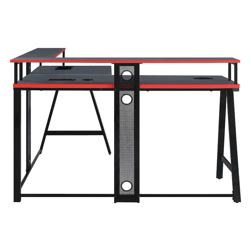 Bureau de gaming en L