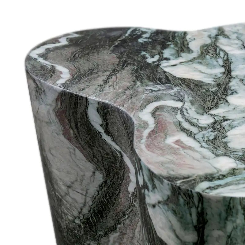 Table basse en béton aspect dalle
