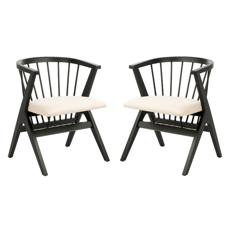 Chaise de salle à manger (lot de 2) - 23 L x 23 P x 30 H - 22 L x 22 P x 30 H