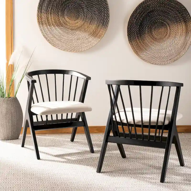 Chaise de salle à manger (lot de 2) - 23 L x 23 P x 30 H - 22 L x 22 P x 30 H