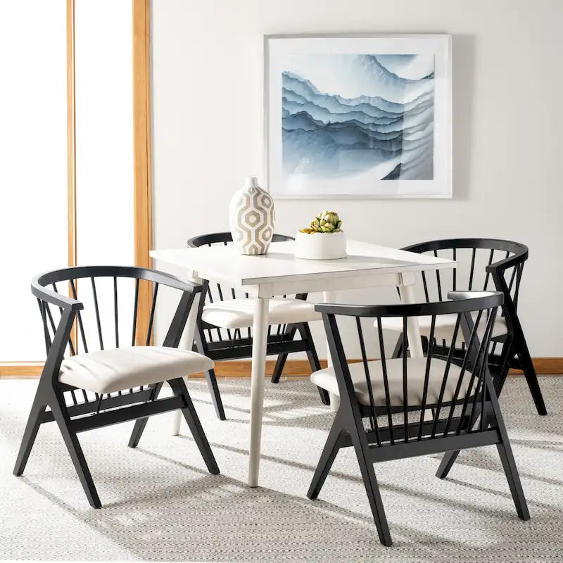 Chaise de salle à manger (lot de 2) - 23 L x 23 P x 30 H - 22 L x 22 P x 30 H