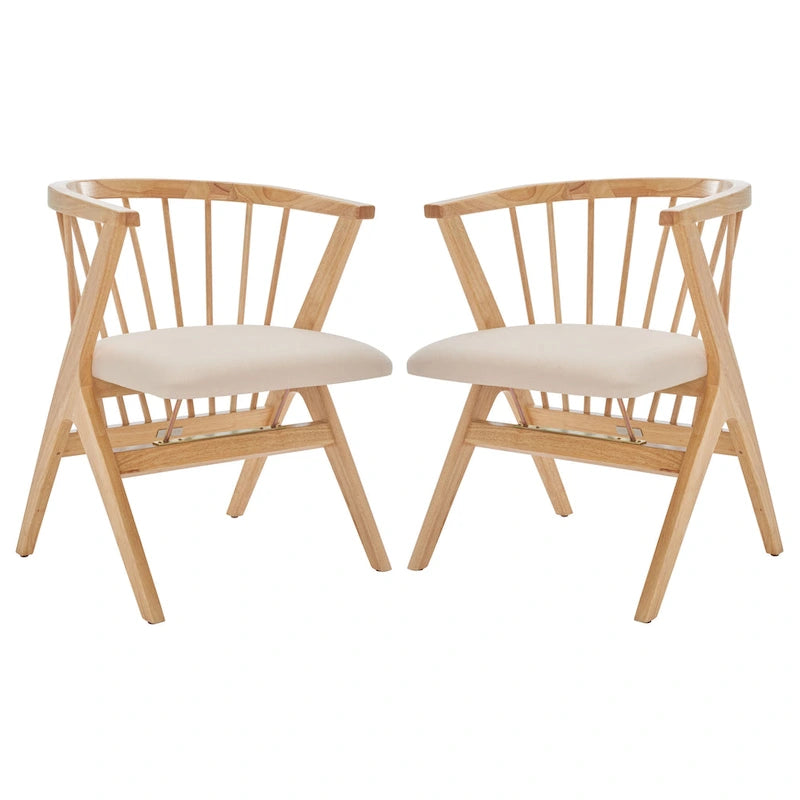 Chaise de salle à manger (lot de 2) - 23 L x 23 P x 30 H - 22 L x 22 P x 30 H