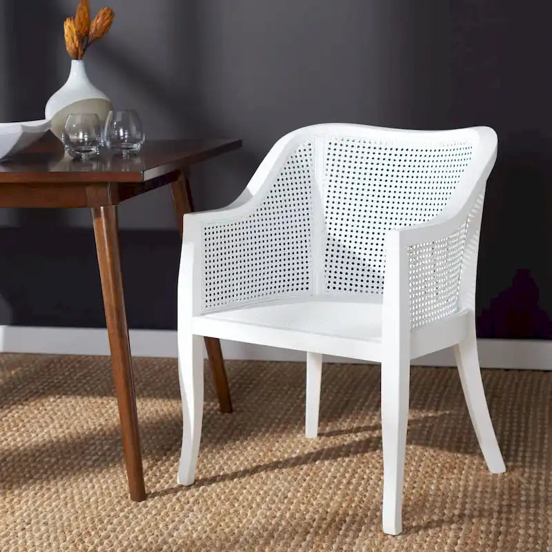 SAFAVIEH Olar Cane Dining Chair - 23.6 x 23.8 x 32.7 - 24Wx24Dx33H