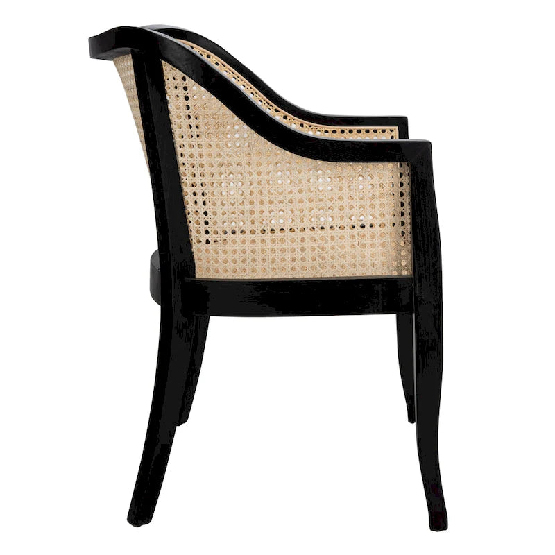Chaise de salle à manger en cannage - 23,6 x 23,8 x 32,7 - 24 l x 24 P x 33 H