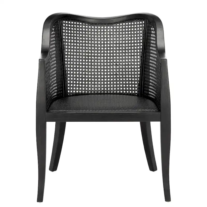 Chaise de salle à manger en cannage - 23,6 x 23,8 x 32,7 - 24 l x 24 P x 33 H