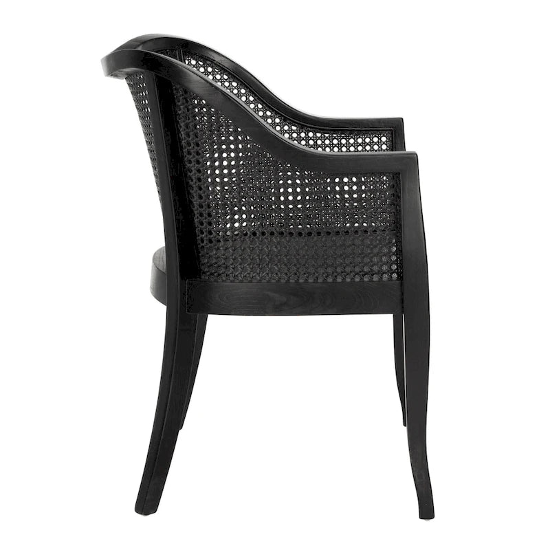 Chaise de salle à manger en cannage - 23,6 x 23,8 x 32,7 - 24 l x 24 P x 33 H