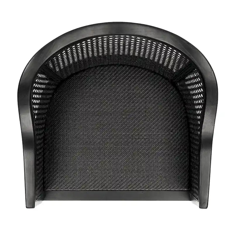 Chaise de salle à manger en cannage - 23,6 x 23,8 x 32,7 - 24 l x 24 P x 33 H