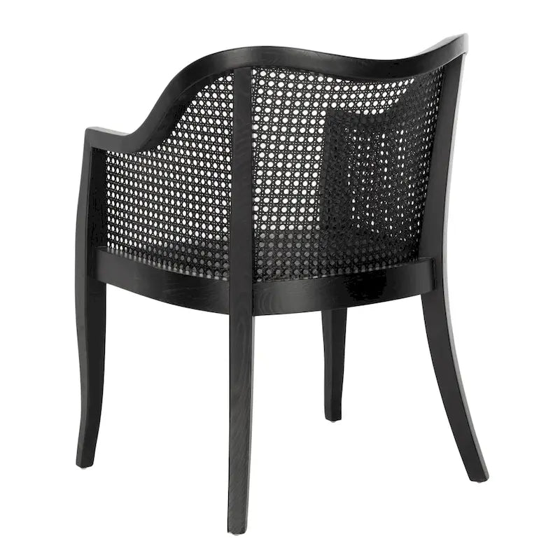 Chaise de salle à manger en cannage - 23,6 x 23,8 x 32,7 - 24 l x 24 P x 33 H
