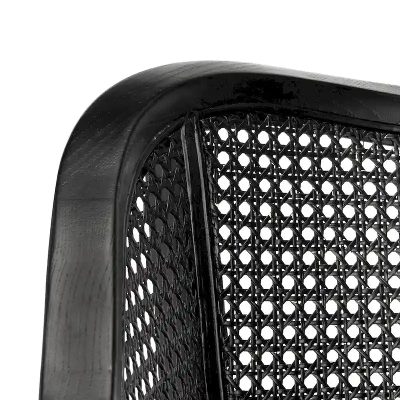 Chaise de salle à manger en cannage - 23,6 x 23,8 x 32,7 - 24 l x 24 P x 33 H