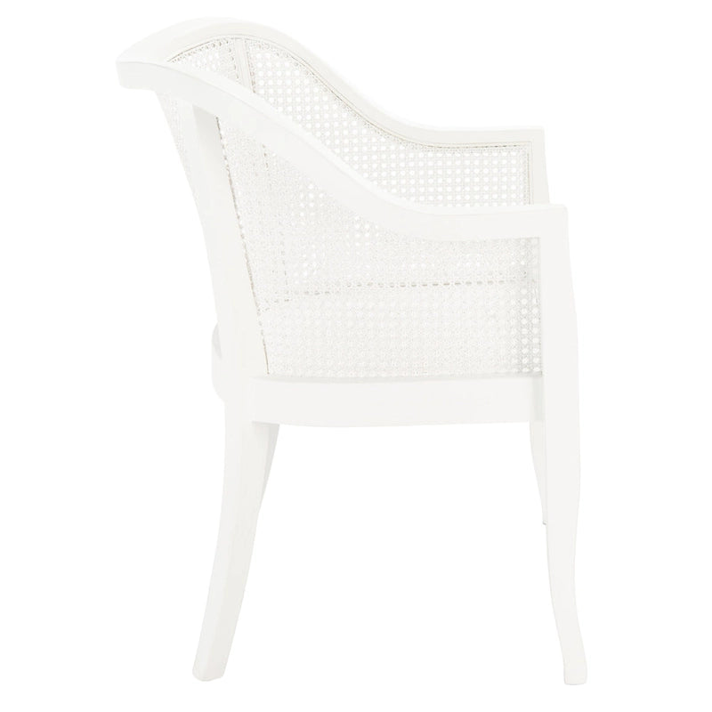 Chaise de salle à manger en cannage - 23,6 x 23,8 x 32,7 - 24 l x 24 P x 33 H