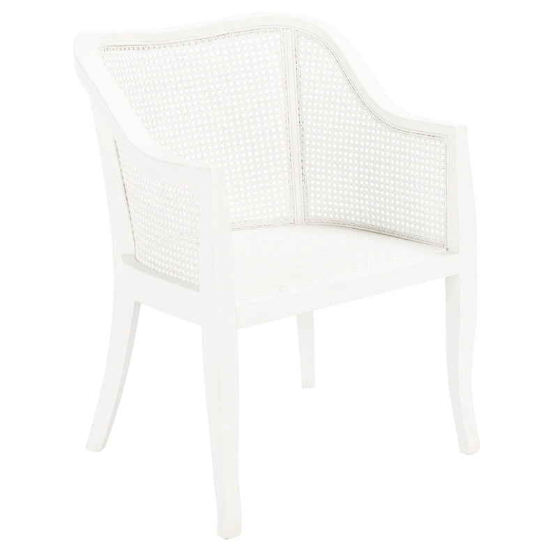 Chaise de salle à manger en cannage - 23,6 x 23,8 x 32,7 - 24 l x 24 P x 33 H