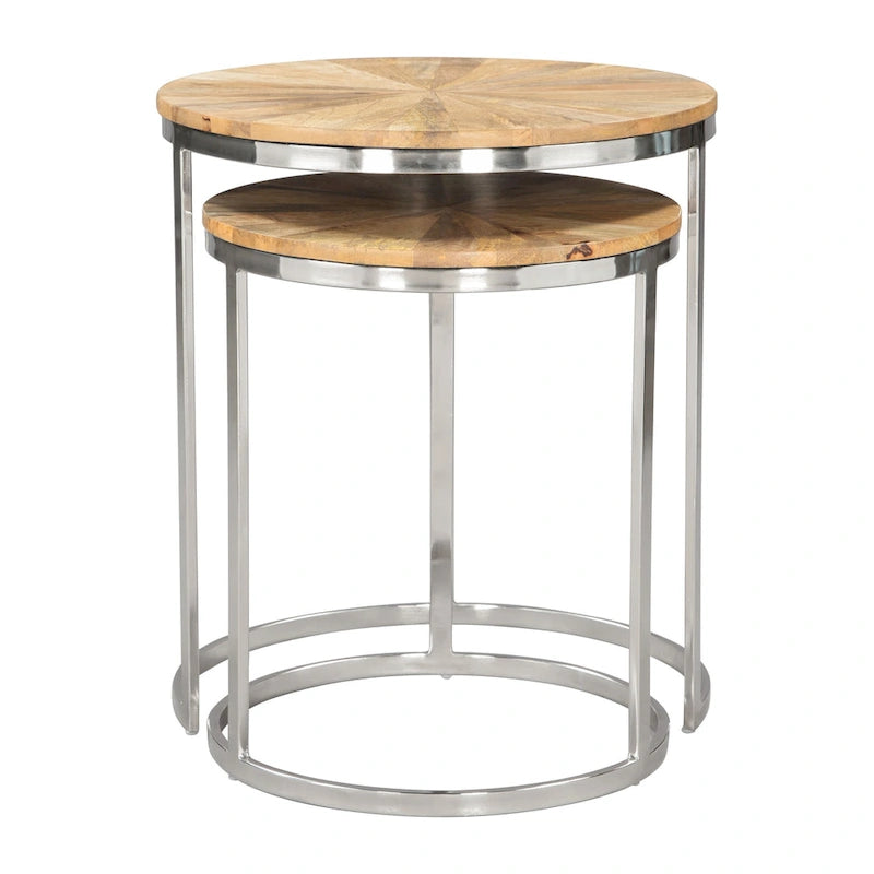 Table gigogne naturelle