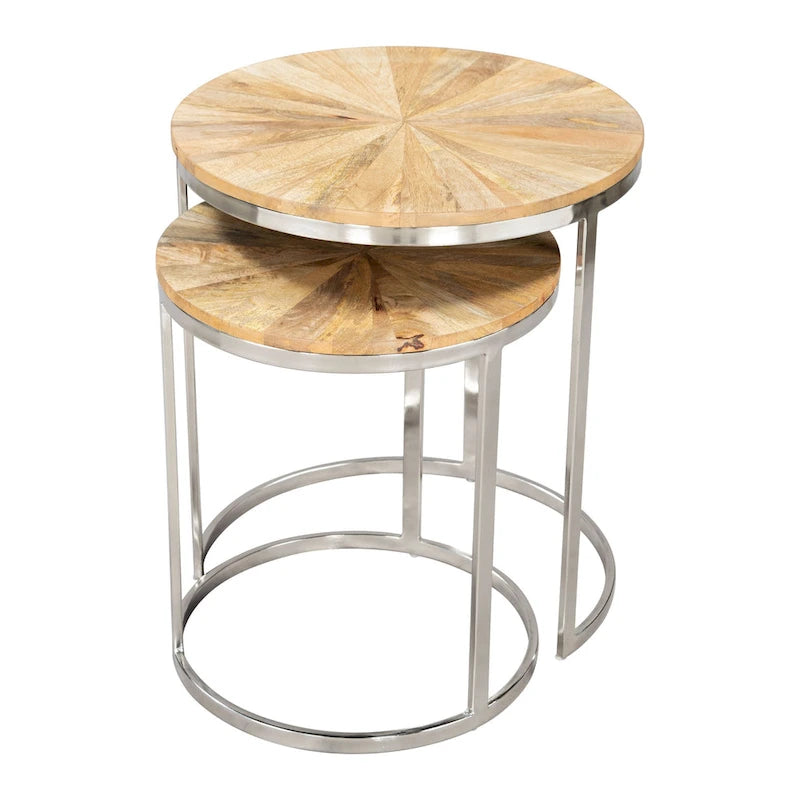 Table gigogne naturelle