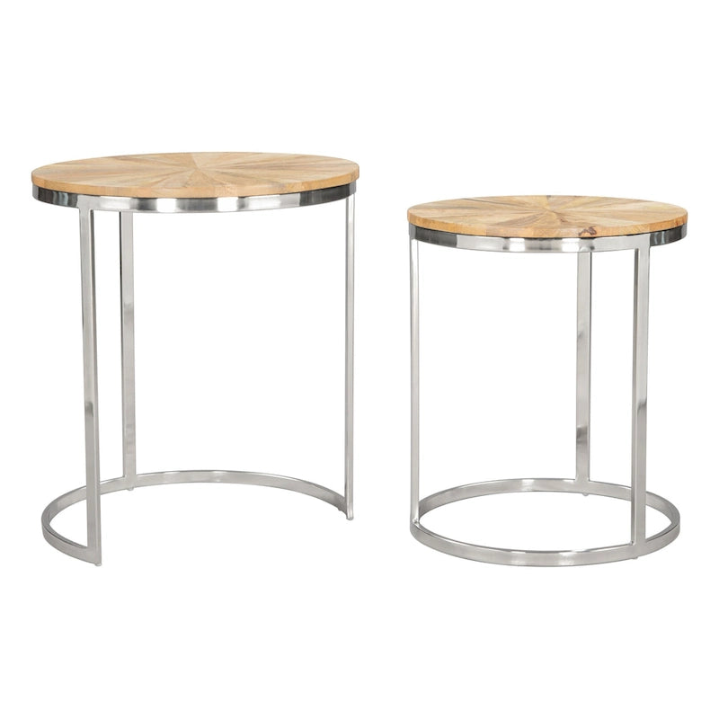Table gigogne naturelle