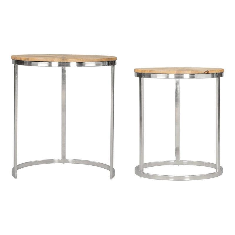 Table gigogne naturelle